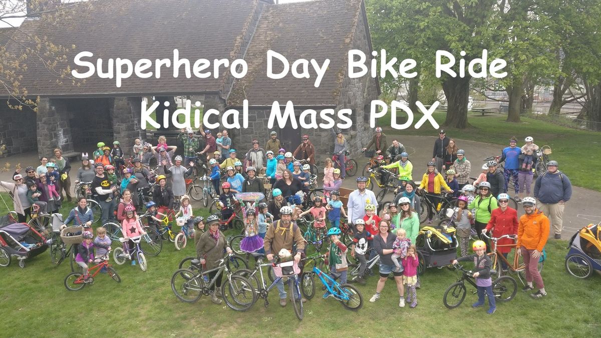 Superhero Bike Ride - Kidical Mass PDX