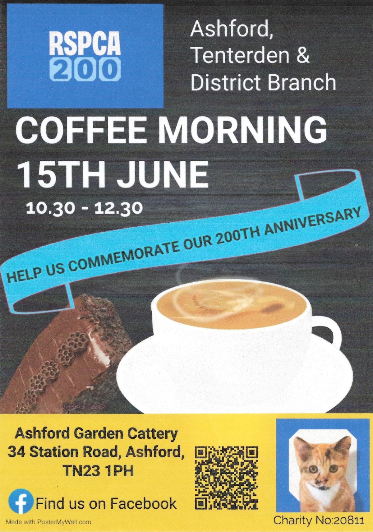 Coffee morning-Commemorating our 200th Anniversary