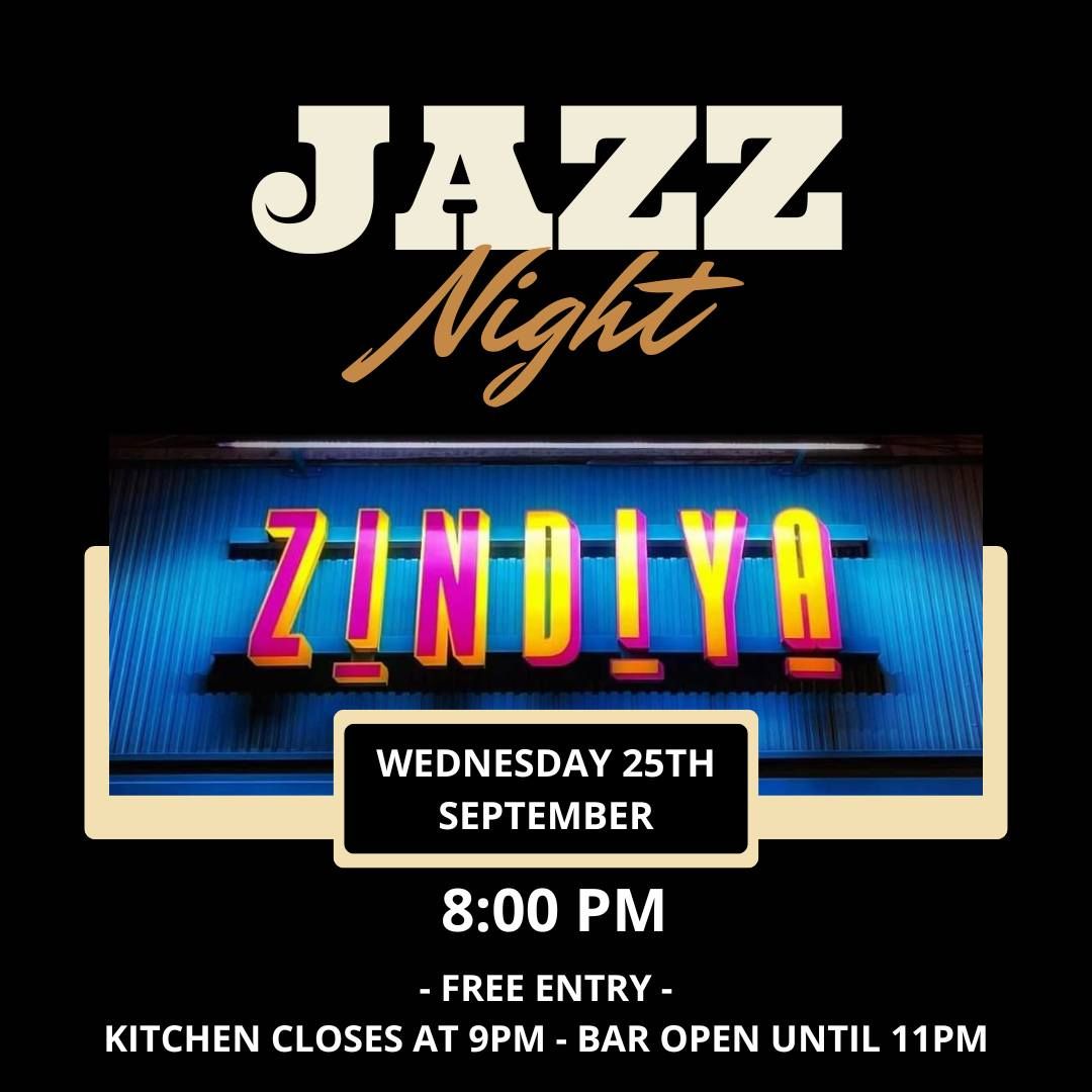 Jazz Night at Zindiya