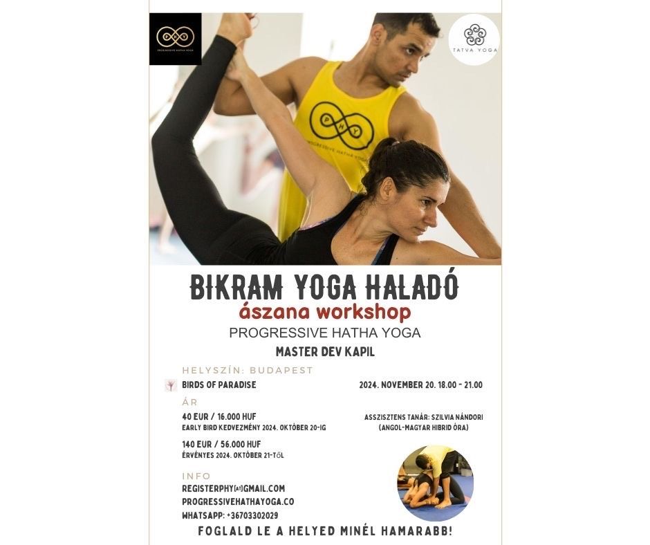 Halad\u00f3 Bikram \u00c1szana Workshop