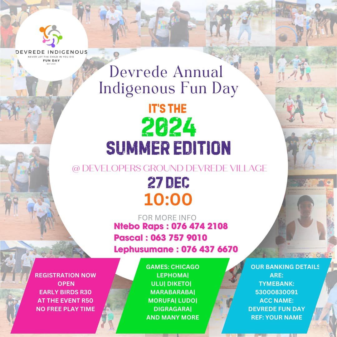 Devrede Annual Indigenous Fun Day