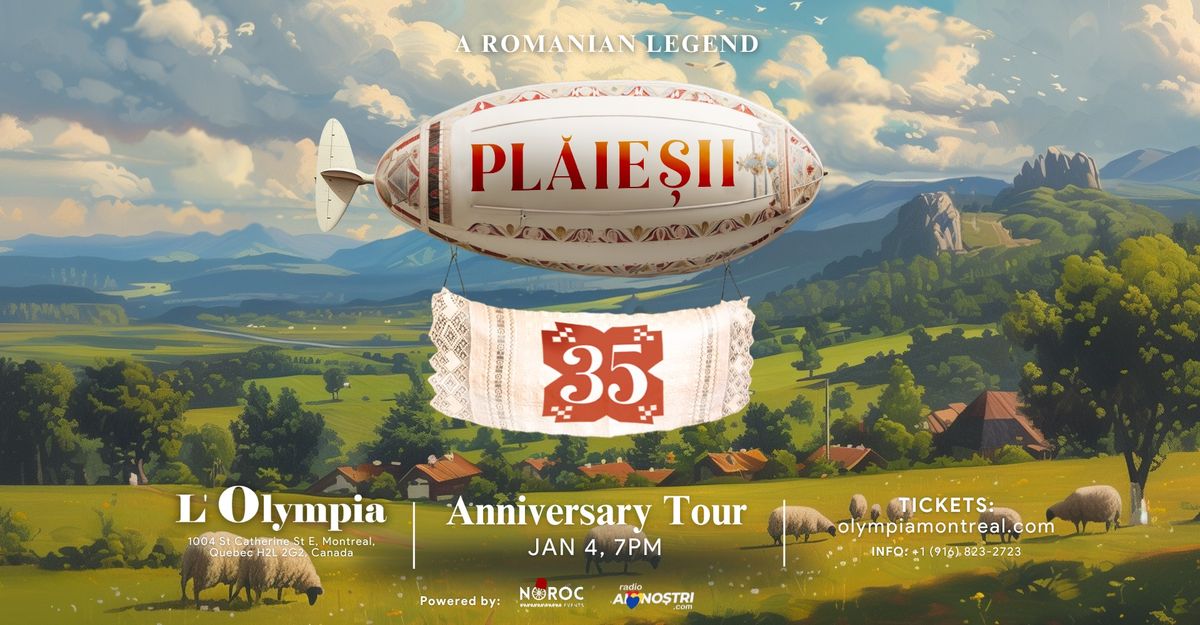 PLAIESII 35 - Tourn\u00e9e Anniversaire | Montr\u00e9al