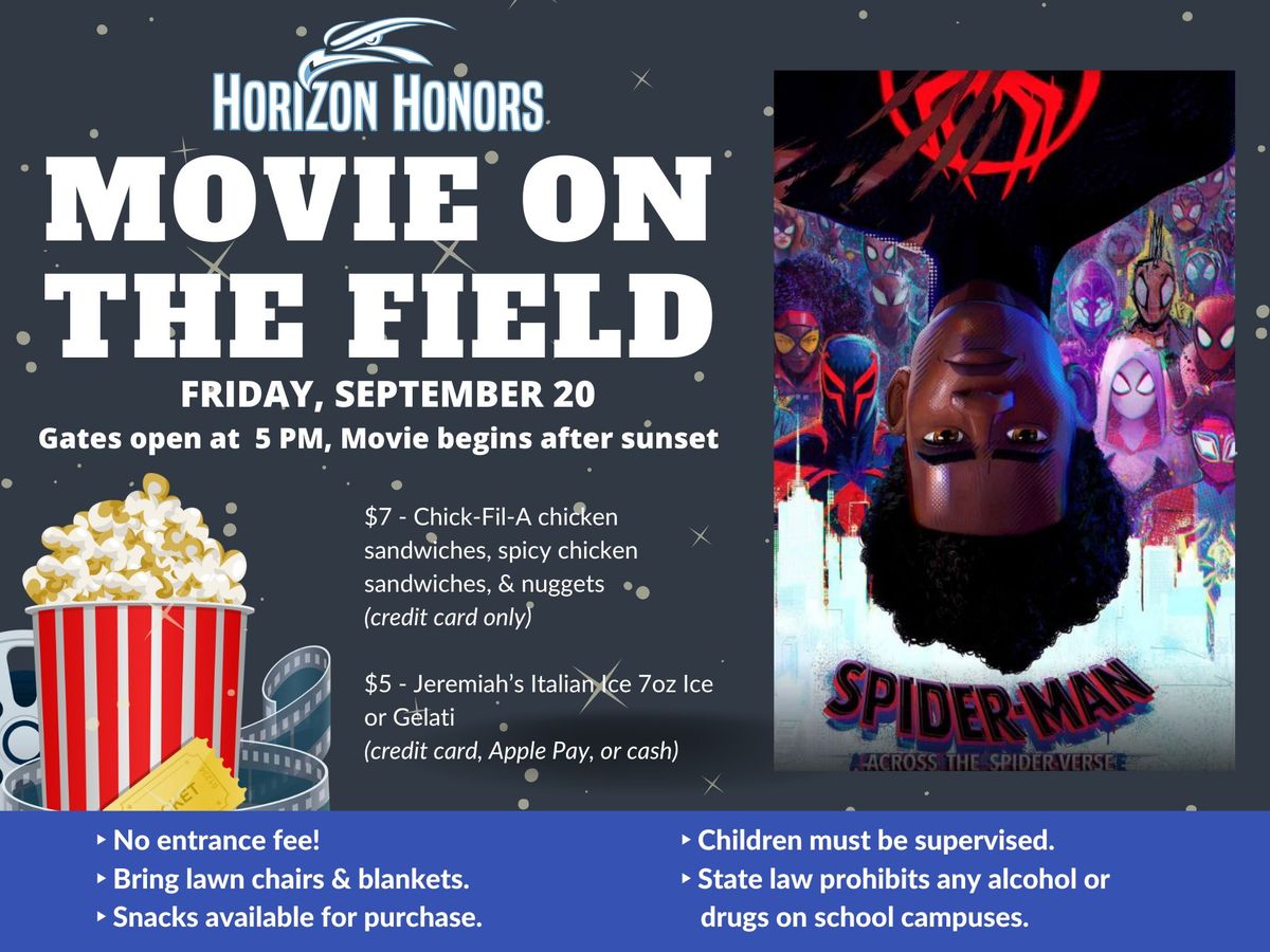 Horizon Honors Movie on the Field