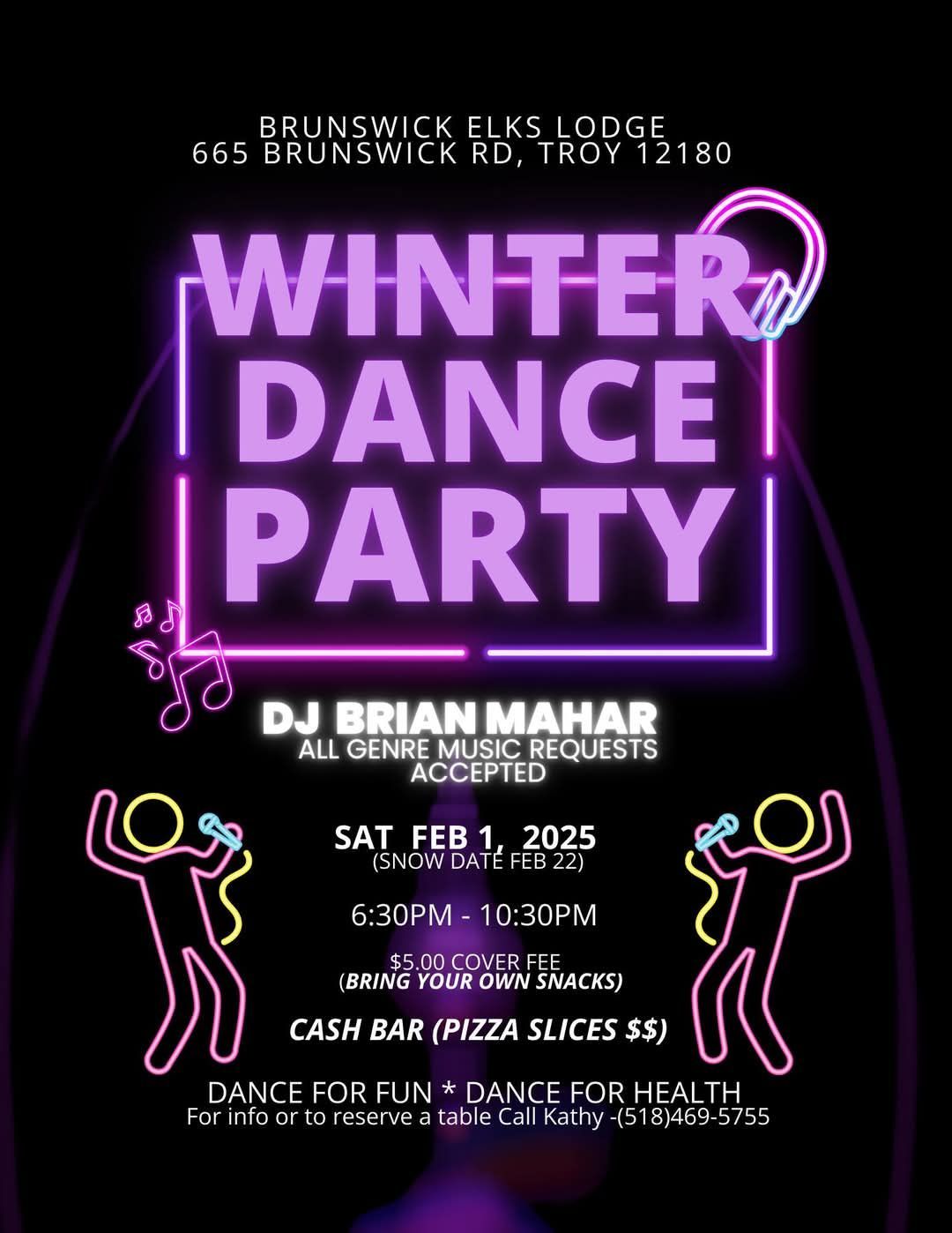 Brunswick Elks Winter Dance Party