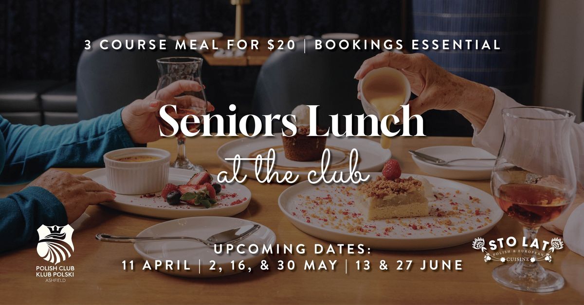 May Seniors Lunch