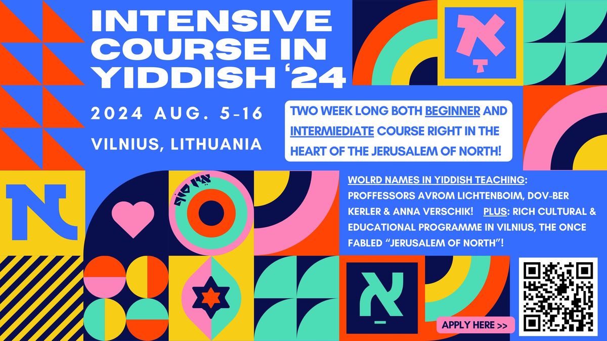 Intensive Course in Yiddish'24