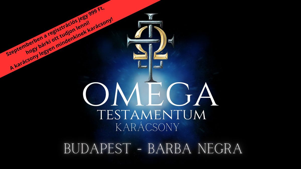 OMEGA TESTAMENTUM \u2605 STULA ROCK \u2605 KAR\u00c1CSONYI KONCERT \u2605 BARBA NEGRA