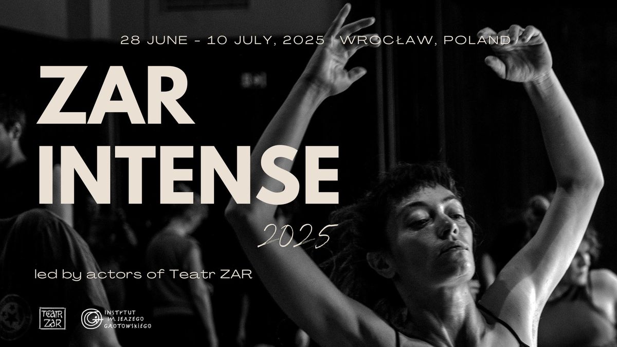 ZAR Intense'25 | workshop for theater professionals