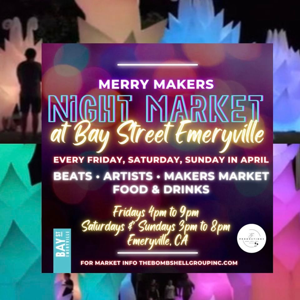 Bay Street Night Market, Bay Street Emeryville, 5 April 2024