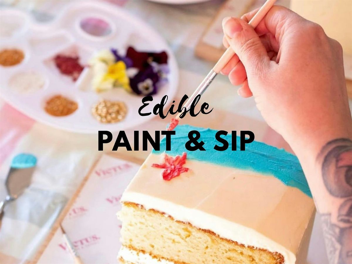 Edible Paint & Sip Night