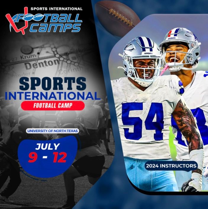 Sports International All-Position Football Camp featuring Members of the Dallas Cowboys