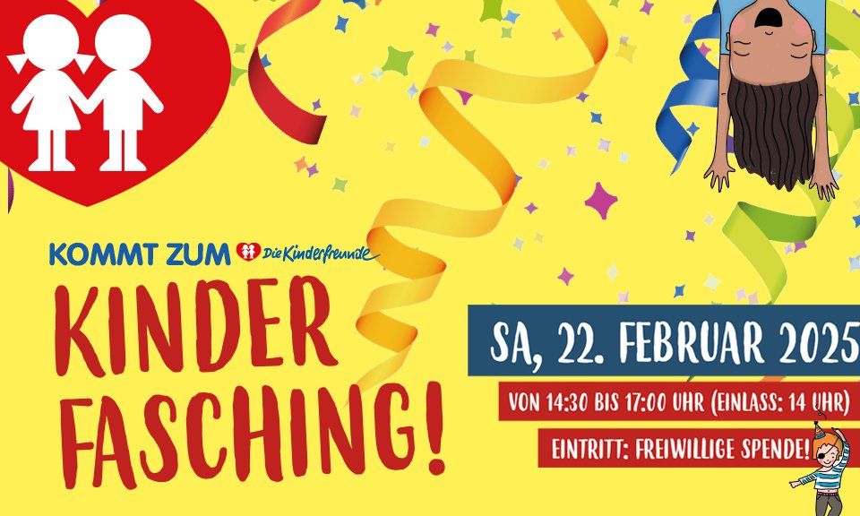 Kinderfasching der Kinderfreunde Keferfeld