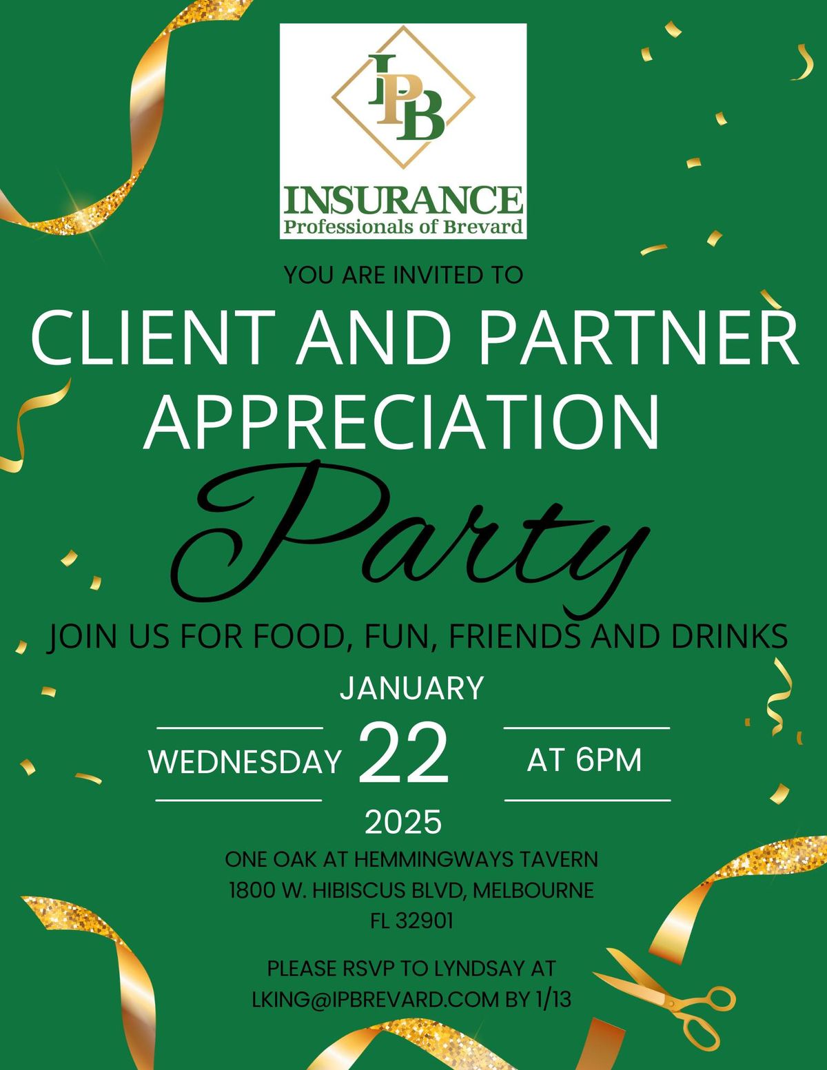 Client and Partner Appreciation Party