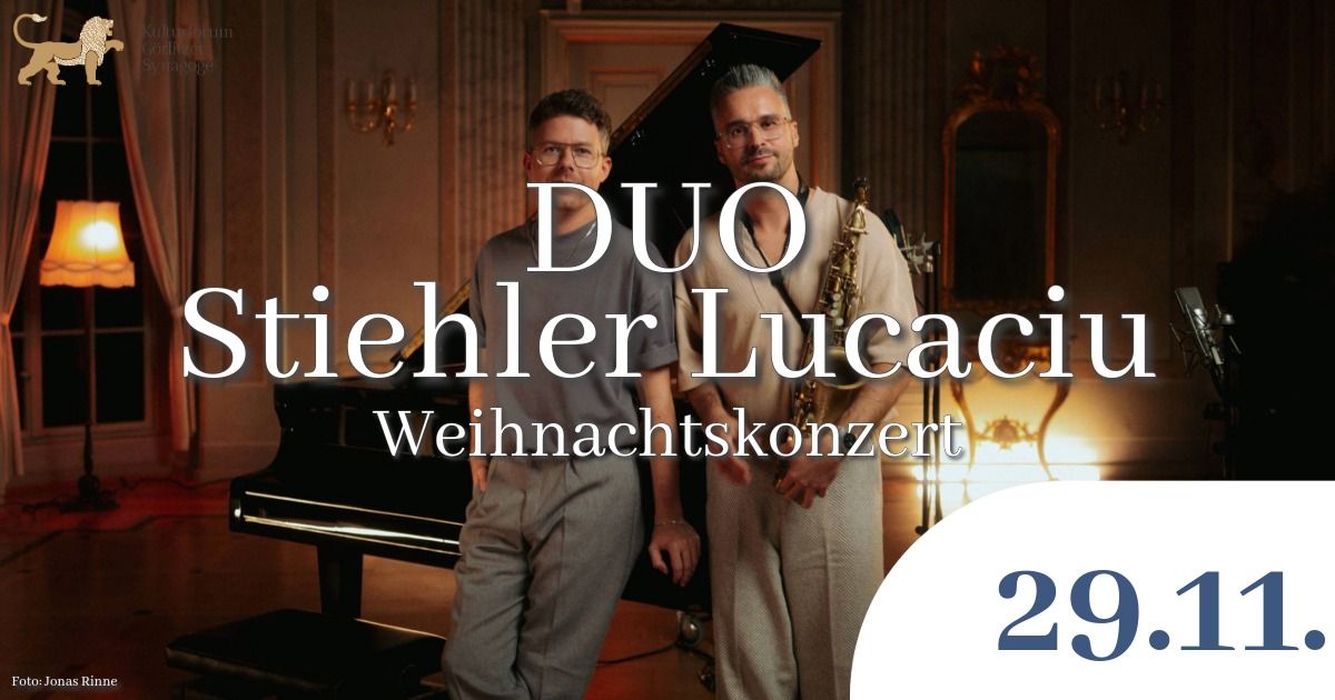 DUO Stiehler Lucaciu - Weihnachtskonzert