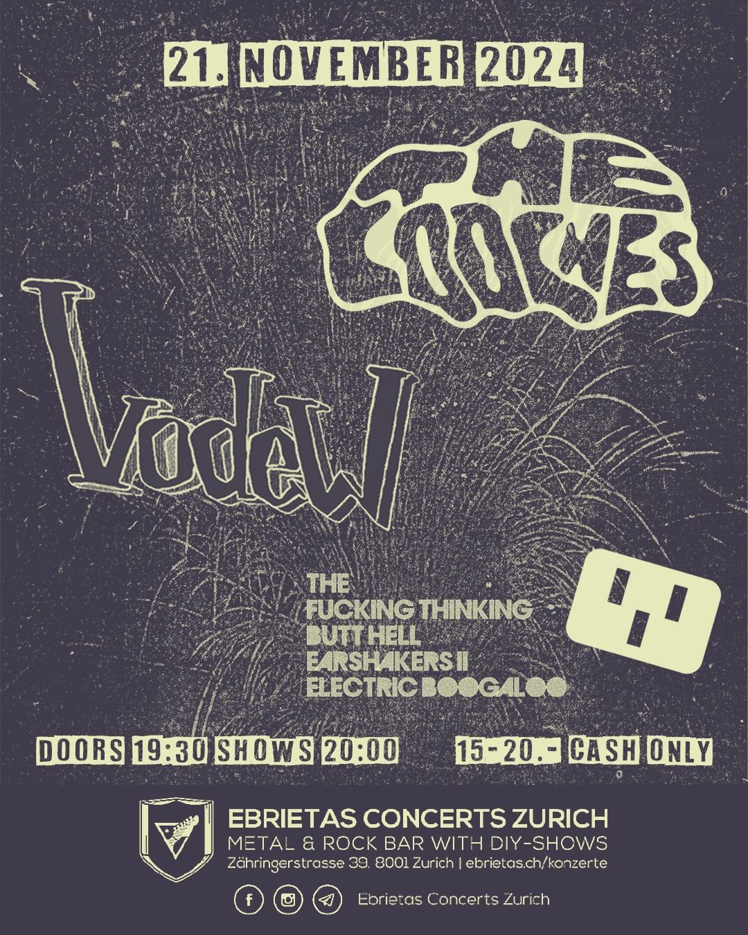 The Cooches \/ Vodew \/ F****ng Thinking Bu*t Hell Earshakers 