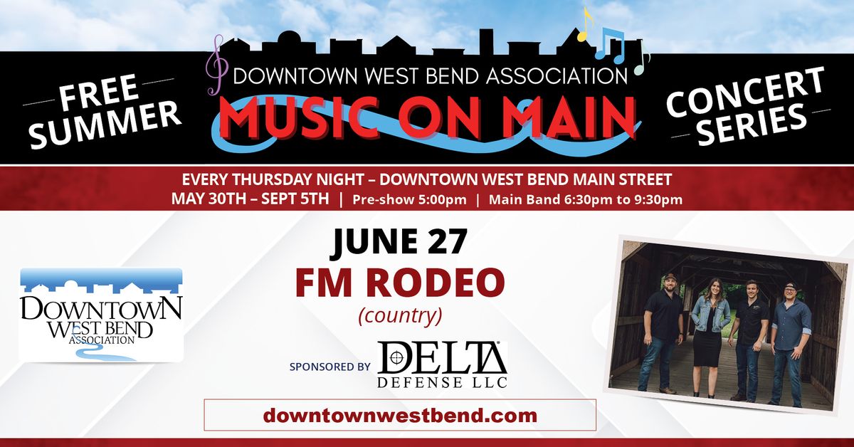 Music on Main Presents FM Rodeo