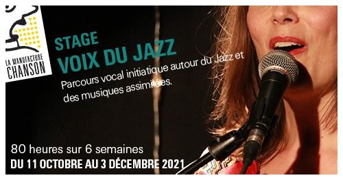 Stage \u00ab Voix du Jazz \u00bb