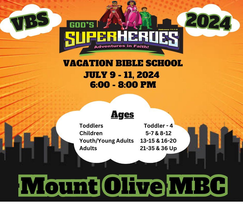 Mount Olive Vacation Bible School