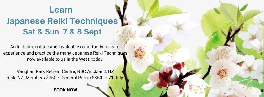 TWO DAYS OF FULL-ON JAPANESE REIKI TECHNIQUES AND PRACTISES WITH ARJAVA