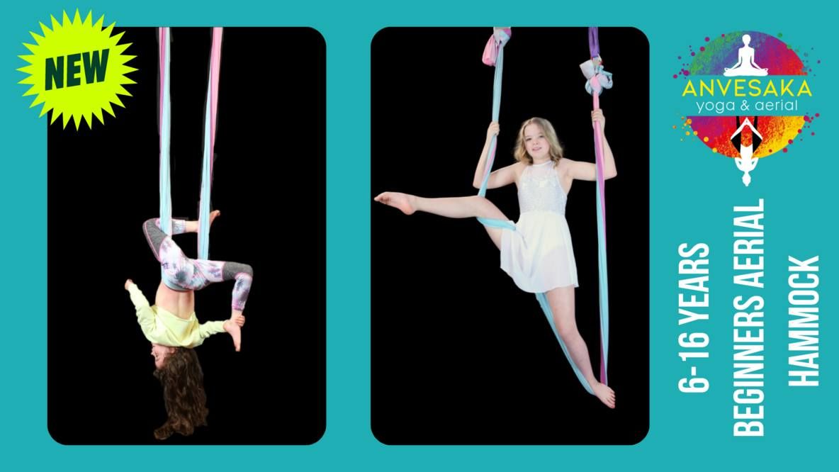 Stockton - Monday 4.45 pm Youth Beginners Aerial Hammock (age 6-15)