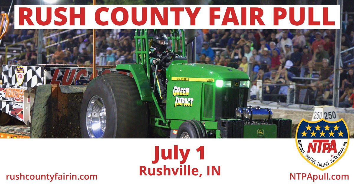 Rush County Fair Pull