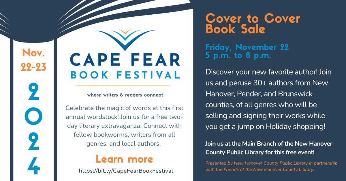 Cape Fear Book Festival - Cover to Cover Book Sale