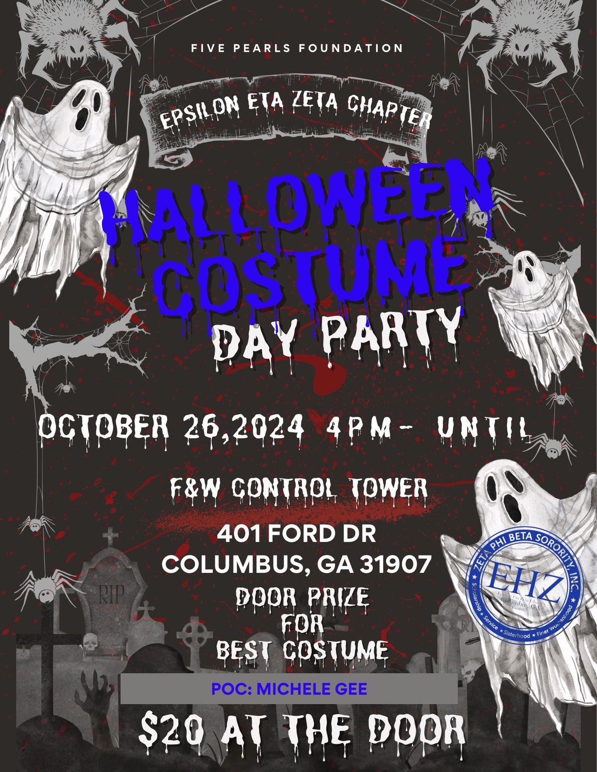 EHZ Chapter Halloween Costume Day Party