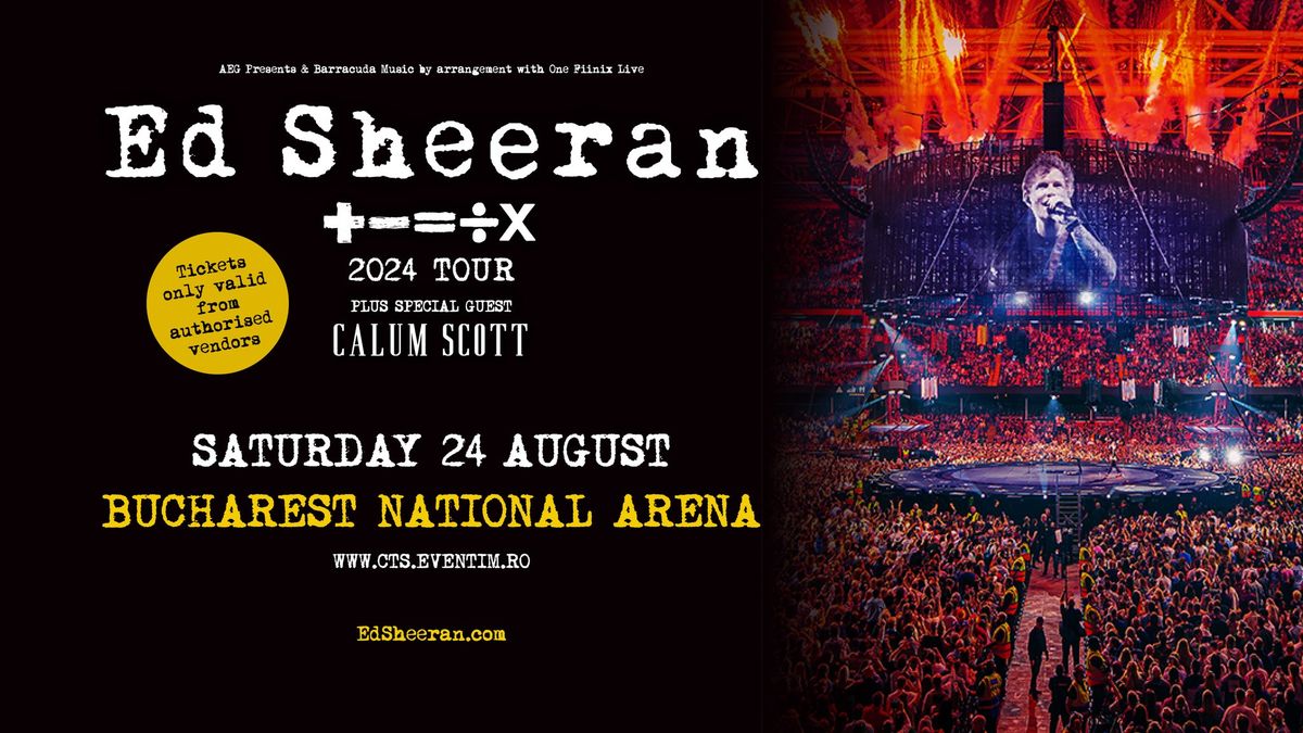 Ed Sheeran - National Arena, Bucharest 2024