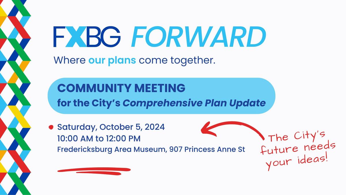 Community Meeting for Comprehensive Plan Update