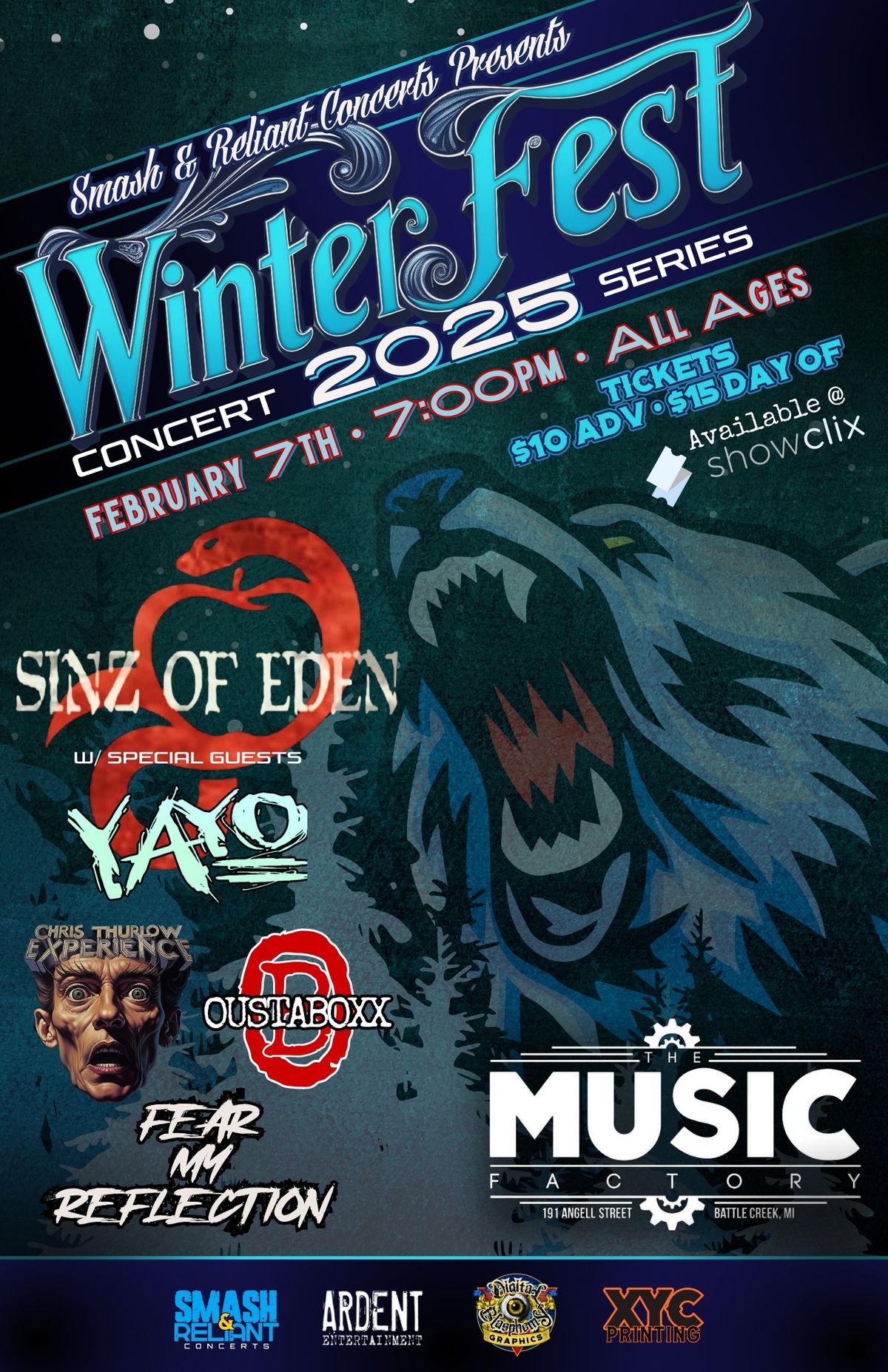 Winter Fest Concert Series 2025 at The Music Factory