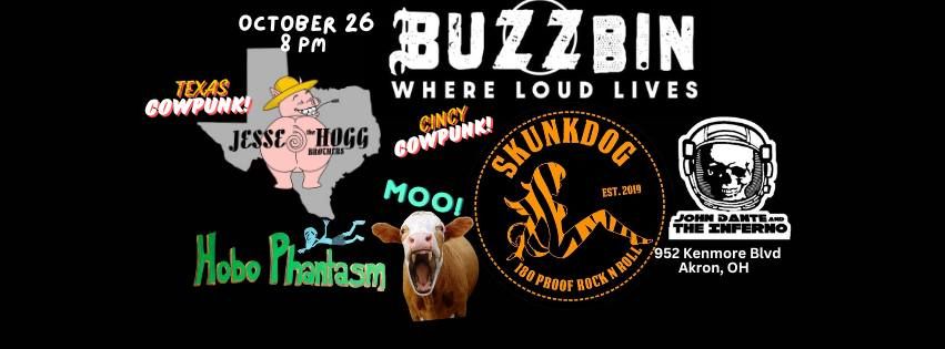 COWPUNK NIGHT @ THE BUZZBIN