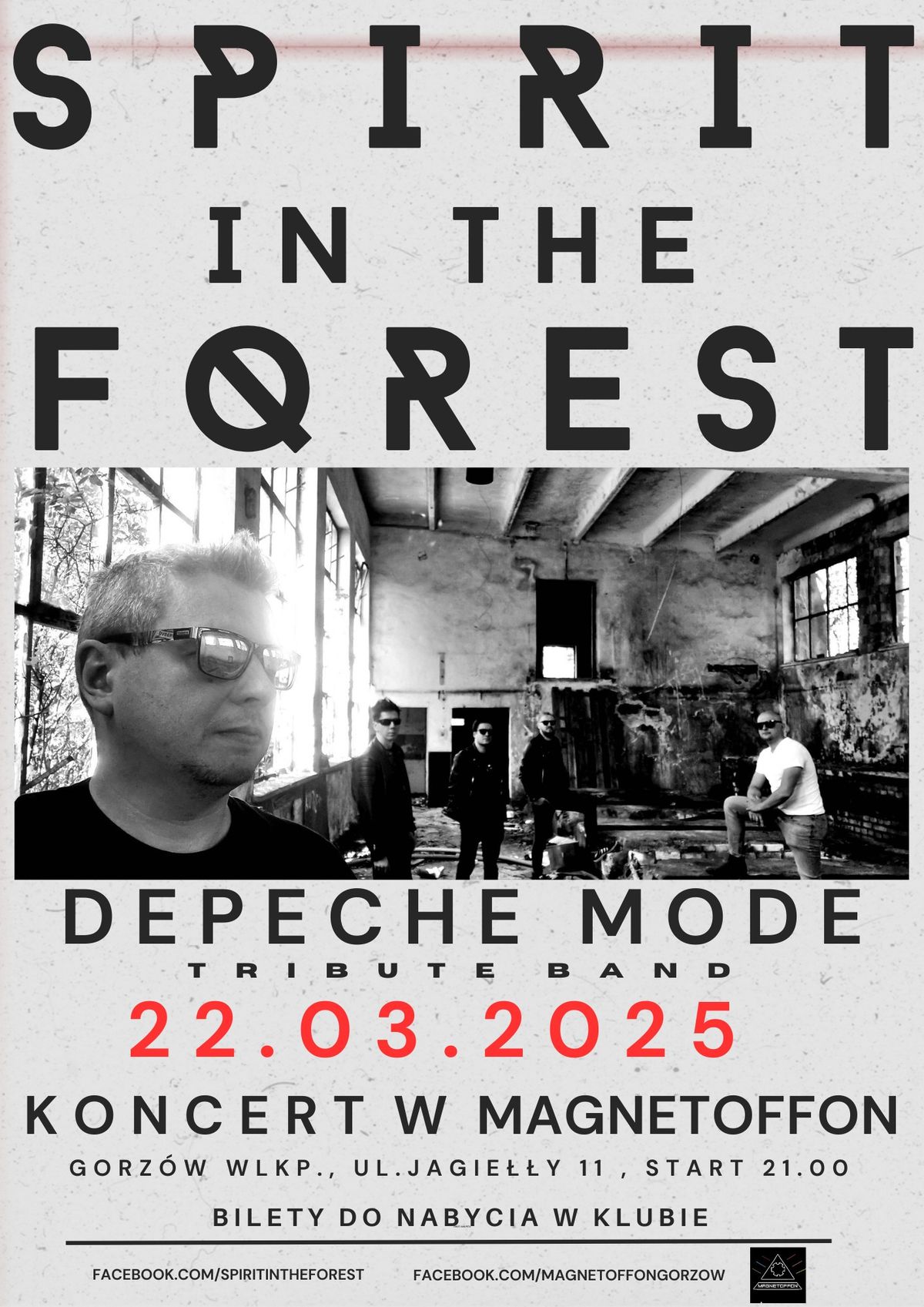 SPIRIT IN THE FOREST - KONCERT W GORZOWIE WIELKOPOLSKIM W MAGNETOFFON 22.03.2025 G.21.00