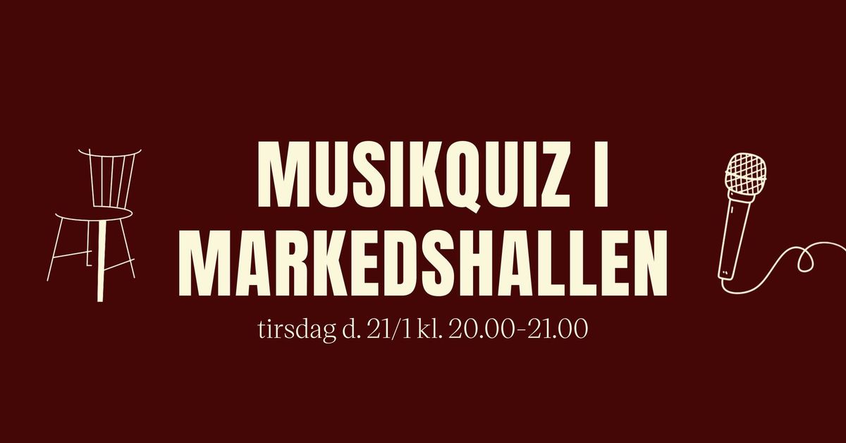 Musikquiz i Markedshallen