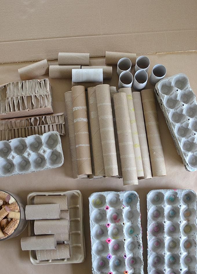 Loose Parts Craft - School Holiday Activity