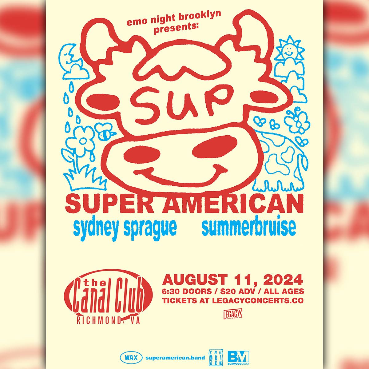 Super American at Canal Club