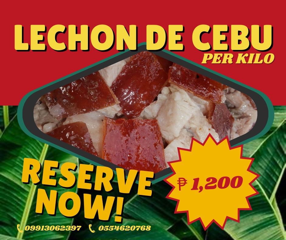 LECHON DE CEBU PER KILO (RESERVE NOW!)