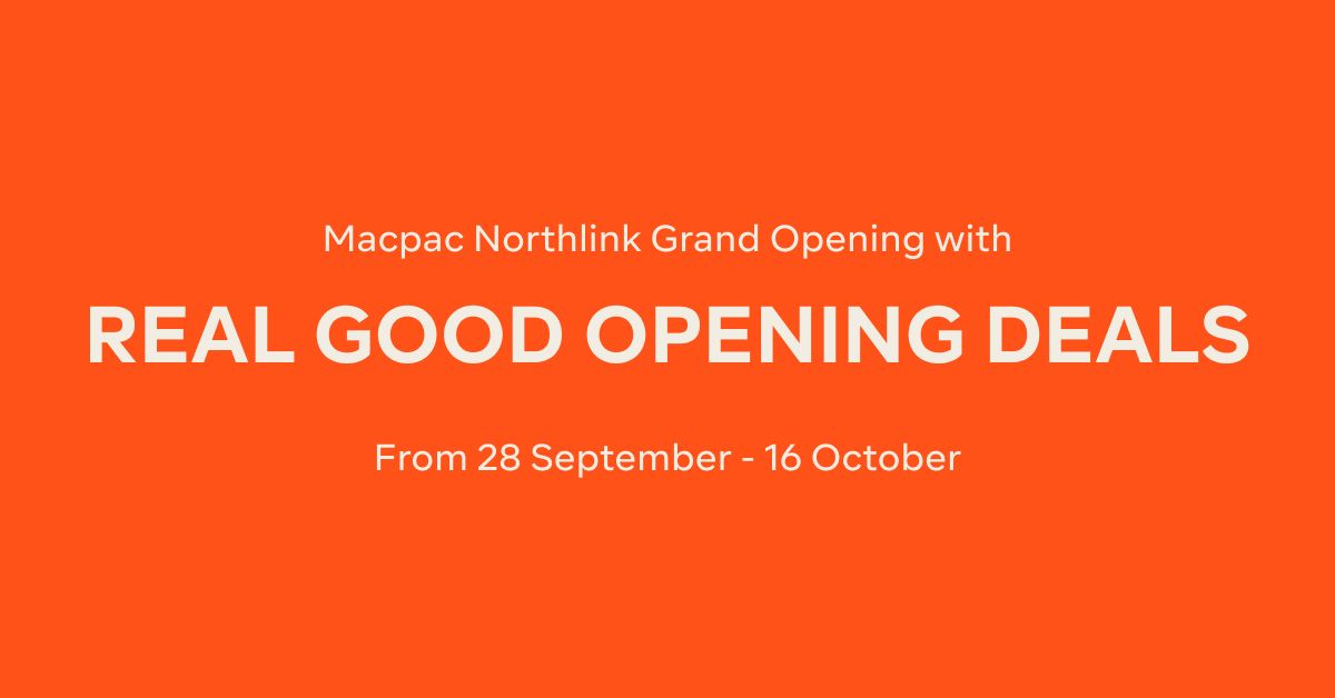 Macpac Northlink Grand Opening 