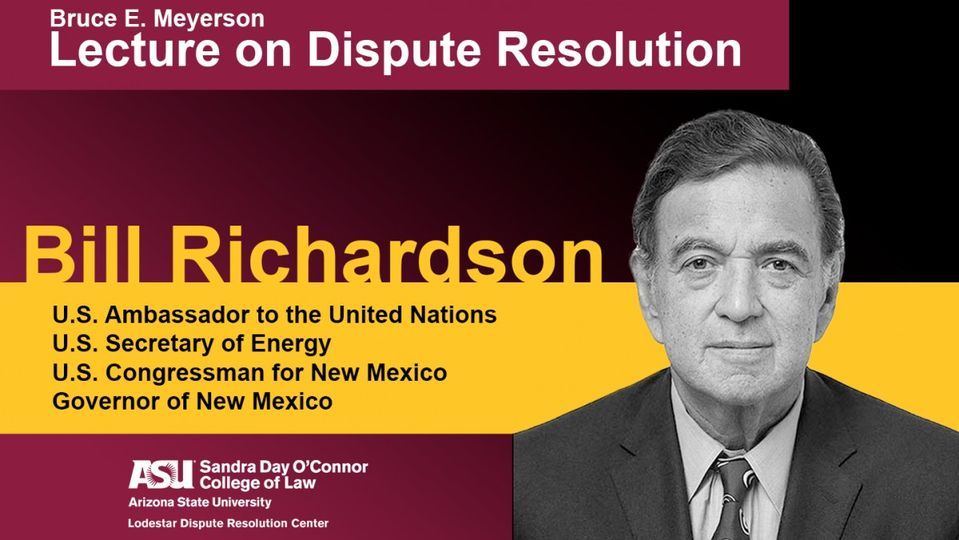Bruce E. Meyerson Lecture on Dispute Resolution