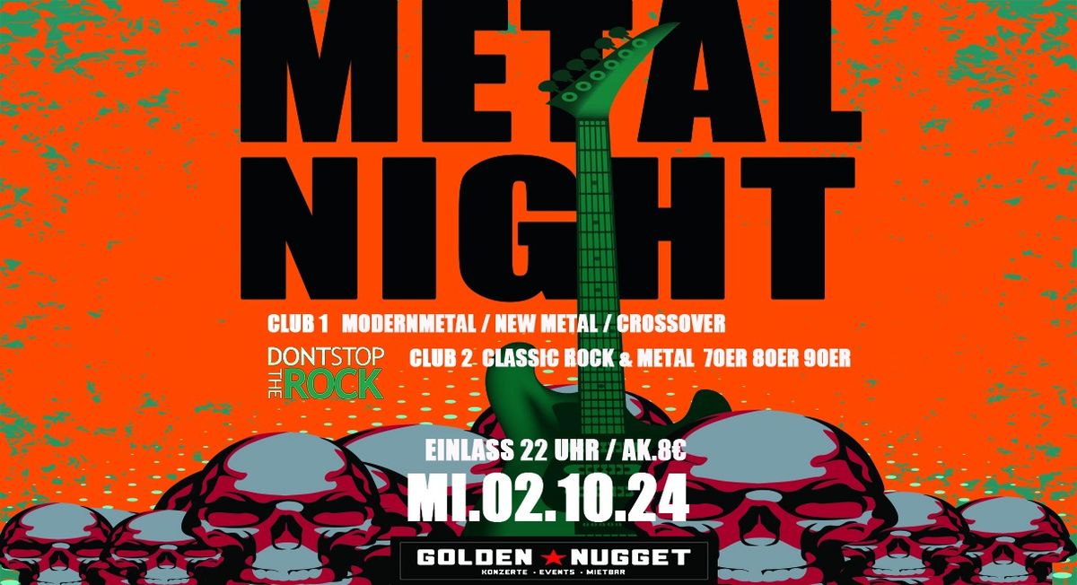 Metal Night@Golden Nugget Auf 2 Areas 