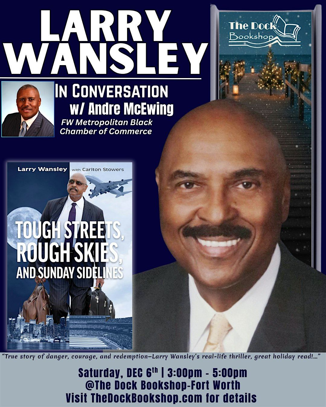 Author Talk with Larry Wansley