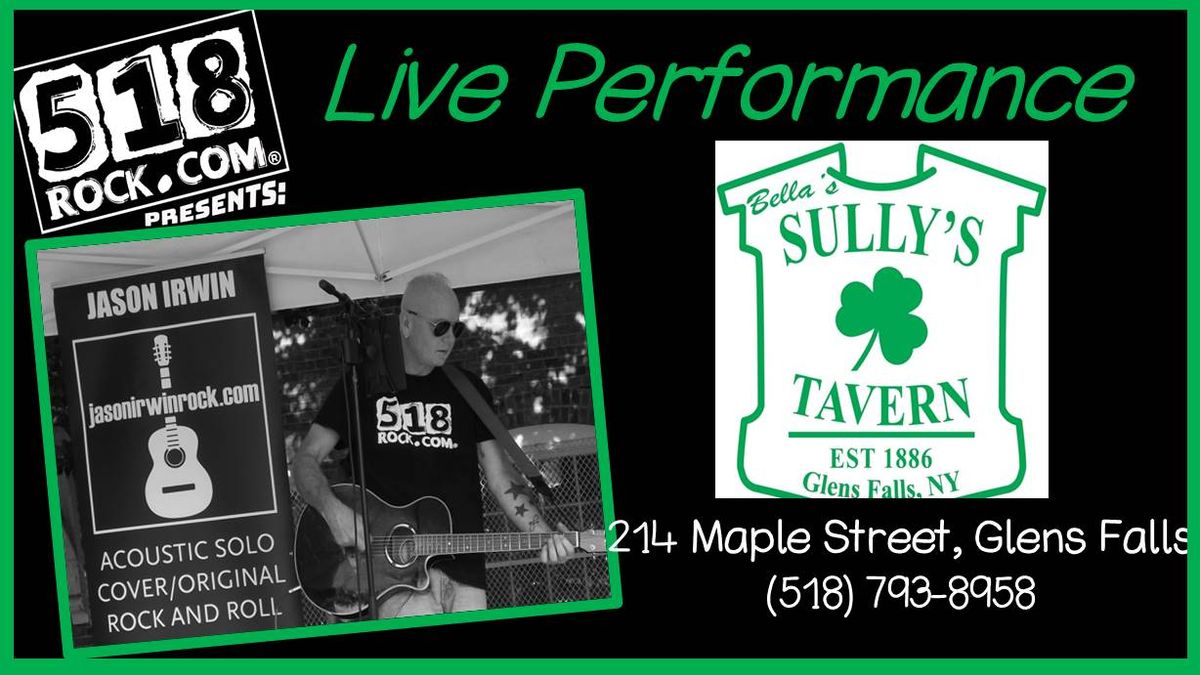 Jason Irwin at Sully's Tavern- Bella's Sully's