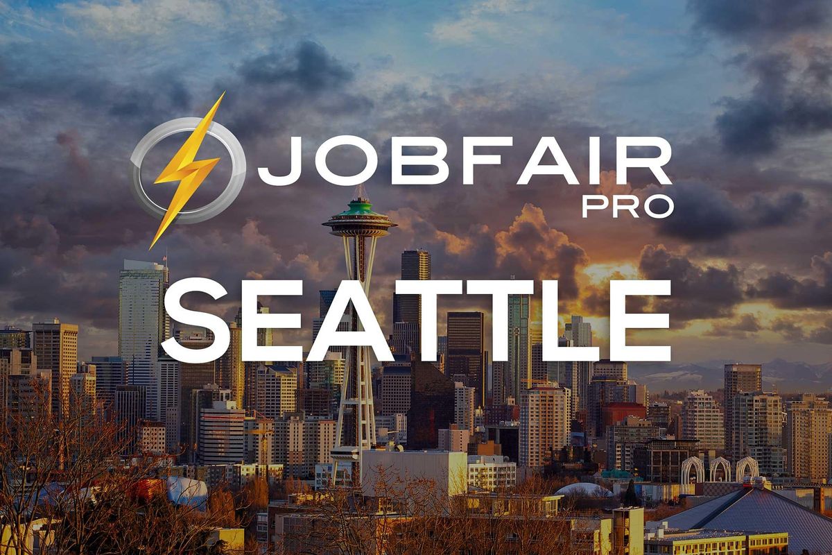 Seattle Virtual Job Fair September 15, 2021