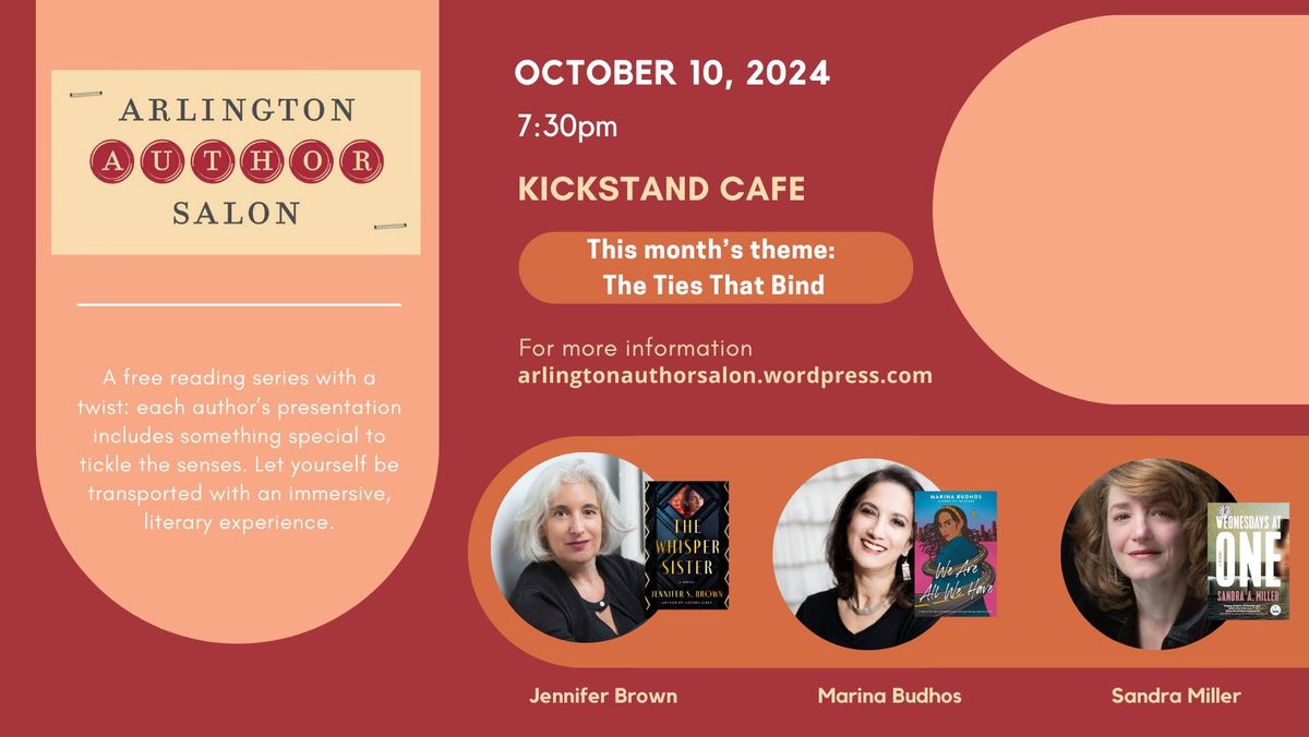 Fall Author Salon: The Ties That Bind