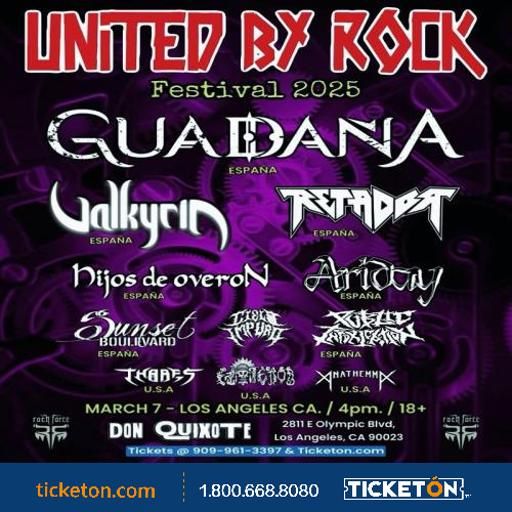 UNITED BY ROCK FESTIVAL 2025 (LOS ANGELES)