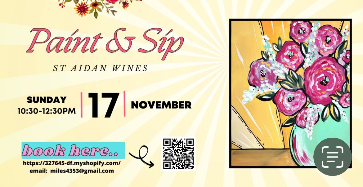 Paint and Sip at Saint Aidan Wines