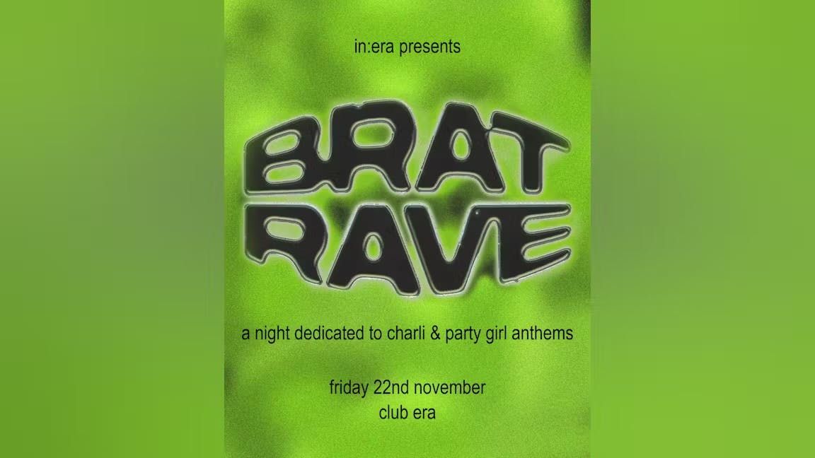 IN:ERA brat rave - BOOTHS