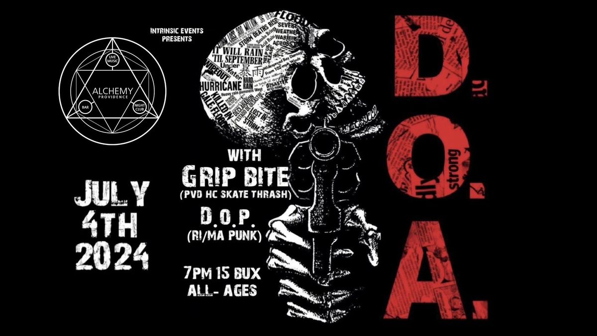 D.O.A., Grip Bite, Degenerates Of Punk, Working Poor USA