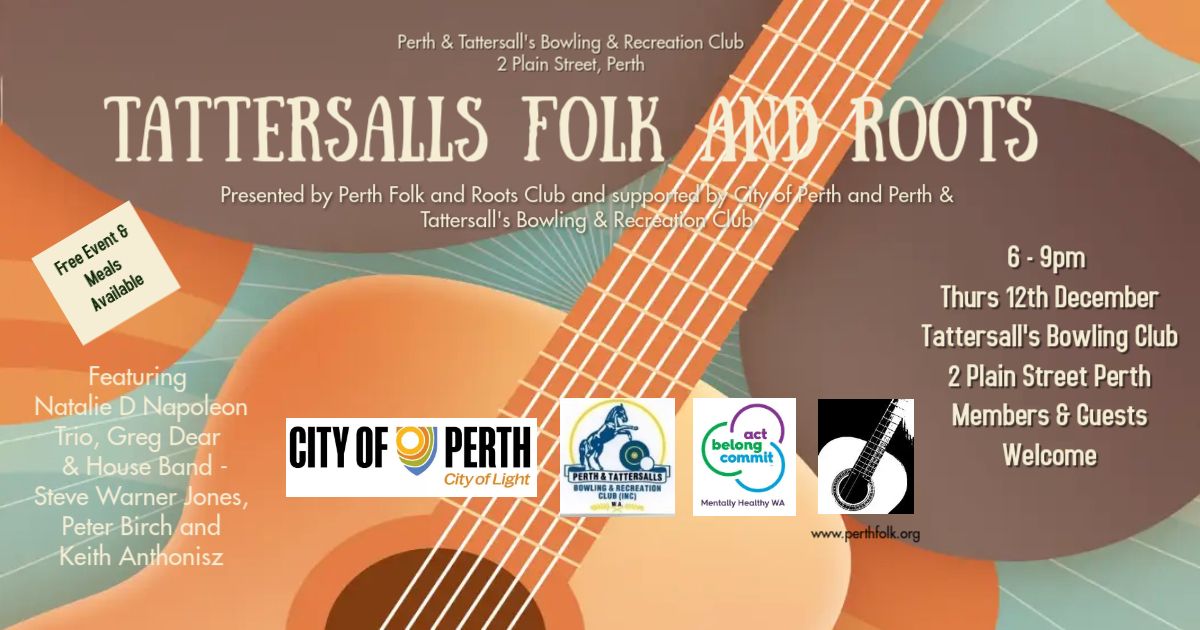 Tattersalls Folk and Roots with Natalie D Napoleon Trio & Greg Dear