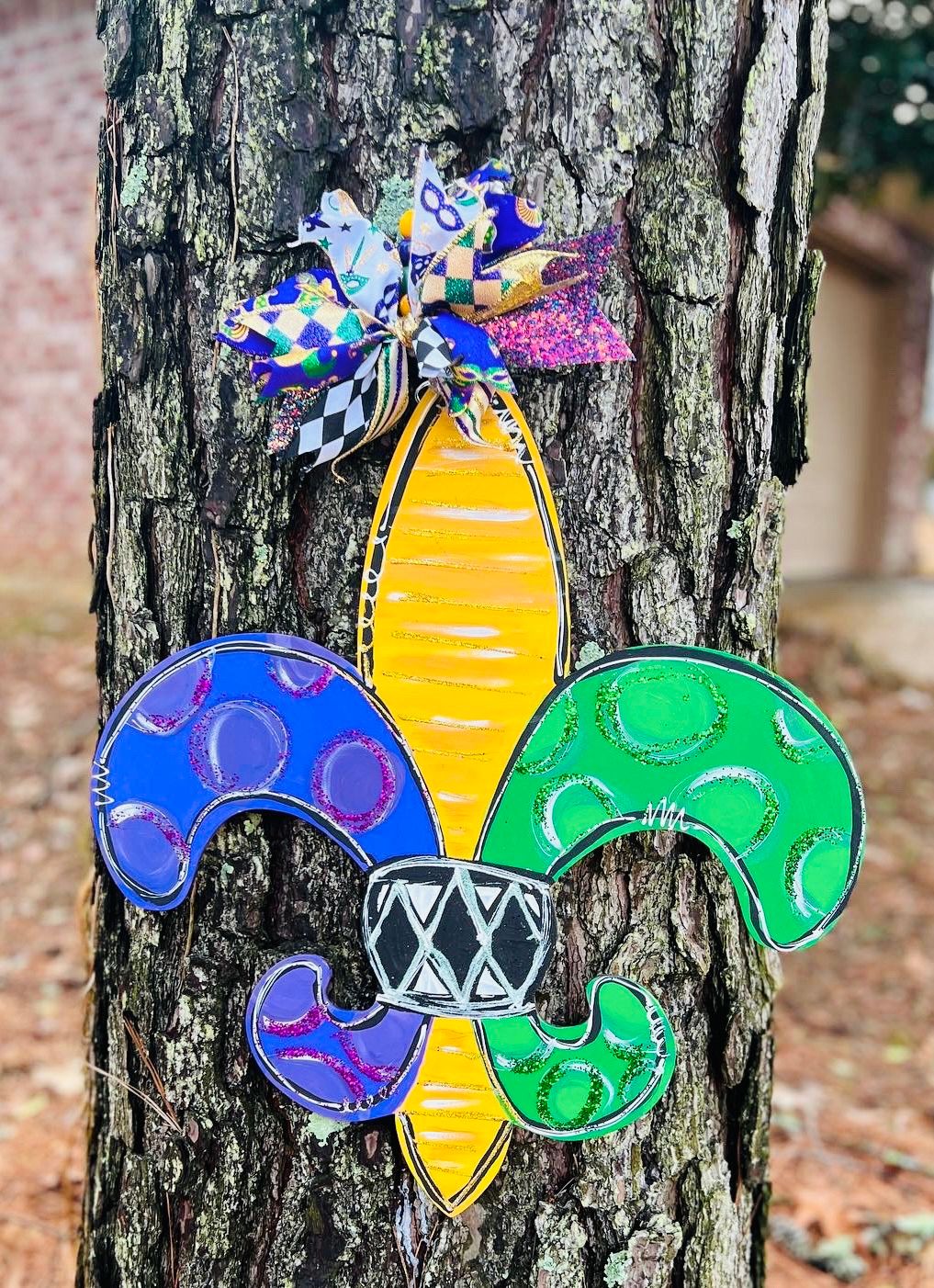 Painted Fleur De Lis Class $55 2-22-25 10:00-12:00