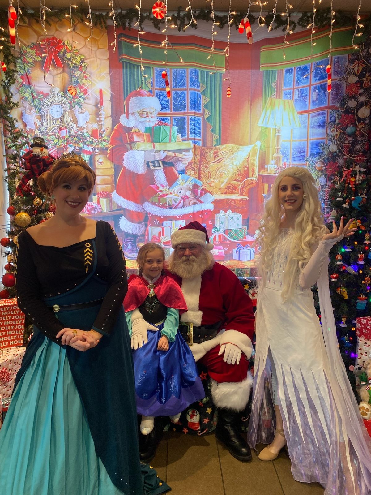 Christmas Toy Drive with Princesses Against Cancer